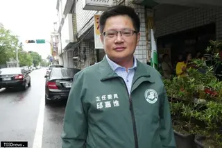 民進黨宜蘭縣三星鄉長初選後展現團結，初選結果由前鄉長黃錫鏞勝出，落敗的三星鄉代表會主席陳世玉打破脫黨耳語，表態不違紀參選決定投入輔選林國漳，獲得縣黨部主委邱嘉進高度肯定。（記者董秀雲攝）