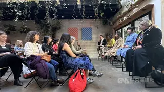 文化部駐紐約台北文化中心和出版社Riverhead Books及N+1雜誌合辦文學活動，聚焦華文文學作品在美國出版現況。中央社記者張欣瑜舊金山攝　115年5月14日
