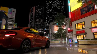 A screenshot of the PC version of Forza Horizon 6, using the game's photo mode and maximum graphics settings
