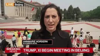 Xi Greets Trump With Lavish Ceremony
