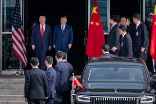 特朗普总统与中国国家主席习近平去年在韩国釜山举行会晤后。他们定于本周再次会面。