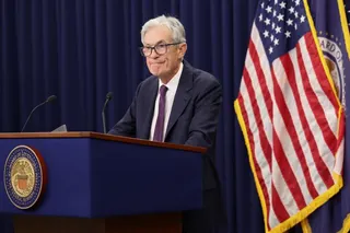 U.S. Federal Reserve Chair Jerome Powell reacts during a press conference following a two-day meeting of the Federal Open Market Committee (FOMC), at the U.S. Federal Reserve in Washington, D.C., U.S., April 29, 2026. REUTERS/Kevin Lamarque