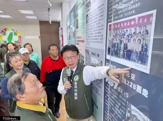 民進黨南市黨部主委郭國文設民主牆及創黨刊 透過社會對話擴大理念宣傳