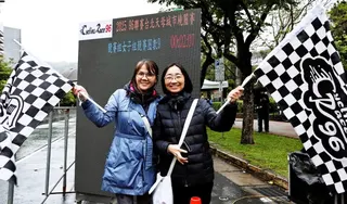 ▲台北市體育局局長游竹萍連續兩年到場支持，強調透過與在地里長及商圈的跨單位協力，成功提升台北自由車賽事的國際能見度。（圖/96聯賽提供）