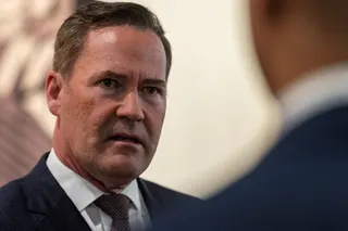 U.S. Ambassador to the United Nations Mike Waltz speaks to the media on a proposed resolution of the Strait of Hormuz at U.N. headquarters in New York City, U.S., May 7, 2026. REUTERS/David 'Dee' Delgado