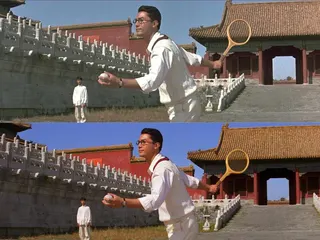 尊龍在《末代皇帝》中舉手投足間流露貴氣儒雅氣質。（甲上娛樂提供）