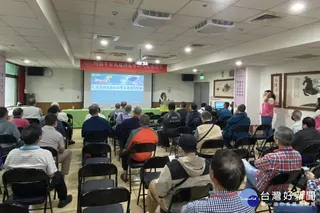 提升防詐意識及識詐能力，桃園郵局舉辦防詐宣導活動。