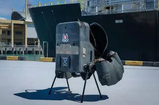The jet-propelled manpacks will allow some officers from the Singapore Police Force to fly in to board ships and storm buildings.