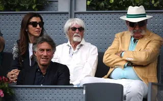 Former Formula 1 CEO Bernie Ecclestone (middle) tops the Rich List. Photo: Reuters