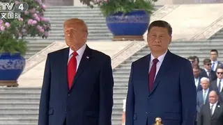 习近平“真实身高”引热议 与特朗普同框看似一样高
