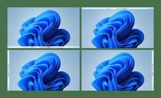 All the different taskbar positions.