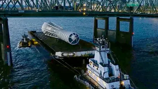 A prototype of a data center in the ocean