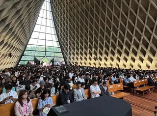 蔡英文一句「東海大學的易燃物」至今超過上百萬瀏覽量。（圖／翻攝自蔡英文Threads）