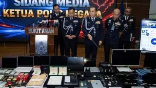 警“稳固行动”捣破网诈集团 逮捕187人 起获豪车名表