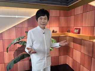 洪榮宏分享養生之道，氣色紅潤。（圖／年代提供）