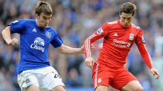 Seamus Coleman and Fernando Torres