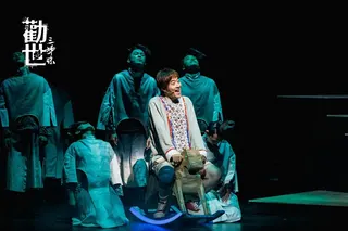 《勸世三姊妹》曾至外百老匯演出，將台灣文化輸出國際。大慕可可提供、攝影林政億