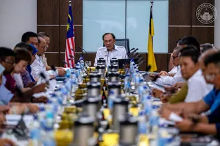 Prime Minister Datuk Seri Anwar Ibrahim chairs Seremban district development meeting today. ANWAR IBRAHIM FB PAGE