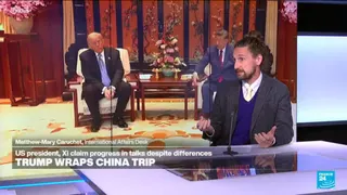 Trump leaves Beijing with few wins, many warm words for Xi