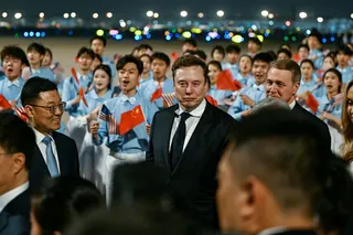 埃隆·马斯克周三抵达北京。