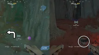 The depth module location in Subnautica 2