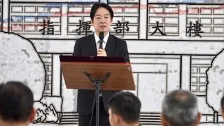 4月17日，台湾总统赖清德（中）在陆军步训部视导，他在致词时重申国防特别预算重要性，唯有持续准备，才能够吓阻威胁，盼透过备战来避战，能战来止战，从而达到真正的和平。（图取自台湾中央社）