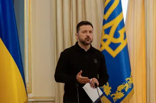 President Volodymyr Zelenskiy said Russia was trying to draw Belarus deeper into the war and was considering attacks from Belarusian territory towards northern Ukraine or a Nato country. — AFP pic