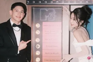 Hiso Pi（左）和Mild新婚不到一年就爆出性丑闻。 （取自Mild IG）