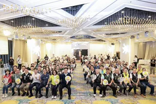 賴瑞隆「高雄里長後援總會」成立，號召組成地方後援力量。 圖：賴瑞隆服務處/提供