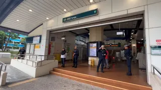 男子坠轨当场丧命 武吉班让轻轨服务已经恢复