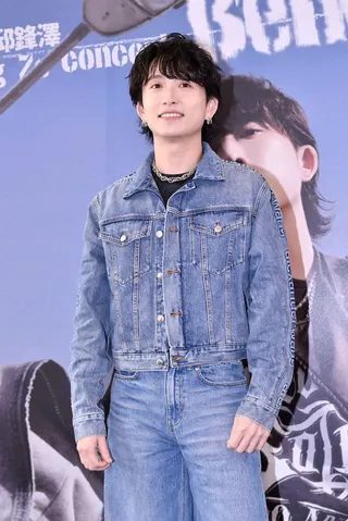 邱鋒澤18日出席演唱會記者會。李智為攝