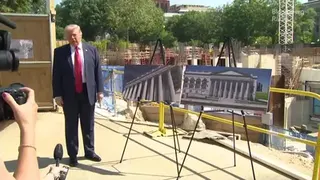Trump Says Ballroom to Include Military Hospital, Research Site