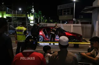 It was previously reported that a woman was stabbed in the neck by a man known to her in front of a restaurant along Jalan Titi Gajah, Kepala Batas, May 18, 2026. — Bernama pic