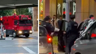 镇暴车周末惊现乌节路 14岁男青年因蓄意骚扰助查