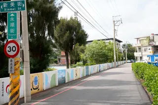 順天國小周邊道路。 圖：蔡其昌服務處/提供
