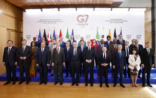 The meeting tees up a G7 leaders summit in June