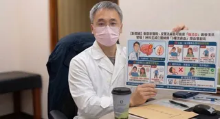 衛福部新營醫院神經內科醫師王威仁。（記者謝進盛／翻攝）