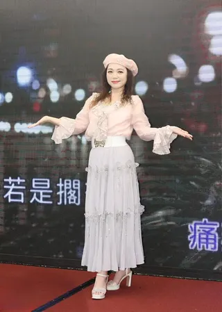 秀蘭瑪雅預告紅毯有望展現身材。（圖／記者田俊彥攝影）