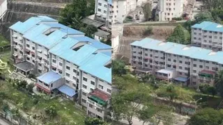 组屋单位涉违建 竟还有阳台 网民：简直疯了 胆子真大！