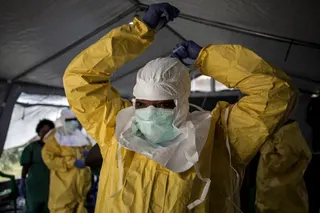 According to Congolese authorities, Mungwalu is where the first cases of this Ebola outbreak were reported [AFP]