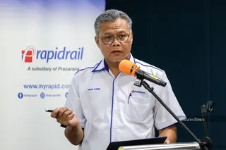 Rapid Rail LRT chief operating officer Nor Azmi Mohd Yusof says aging trains are among the factors contributing to disruptions on the LRT Kelana Jaya Line, but they are not the sole cause. – NSTP pic