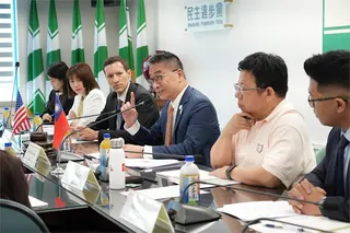 快新聞／徐國勇接見美前國防官 強調台灣防衛決心
