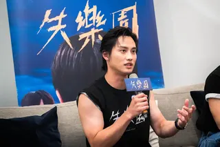 飾演社工的范少勳分享自己田調時的深刻觀察。（圖／「冬候鳥電影」 、「文策院」提供）