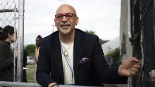 Chris Rabb of Northwest Philadelphia is campaigning