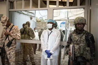 Ebola prevention in Goma
