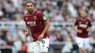 Callum Wilson looks on