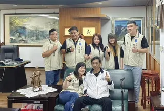 國民黨台東縣議會副議長林琮翰受傷後首度發文宣告回歸。（摘自林琮翰臉書／蔡旻妤台東傳真）