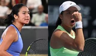 Alexandra Eala (left) and Indonesia’s Janice Tjen are leading a new South-east Asian wave in women’s tennis after both breaking into the world’s top 40. — Composite of AFP pics