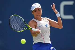 Janice Tjen is the highest-ranked Indonesian woman since Yayuk Basuki in the 1990s. Photo: AP