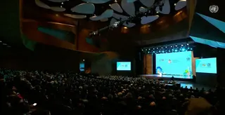 已签/倪可敏吁全球携手应对住房危机 “让希望与梦想照进每一个家园”